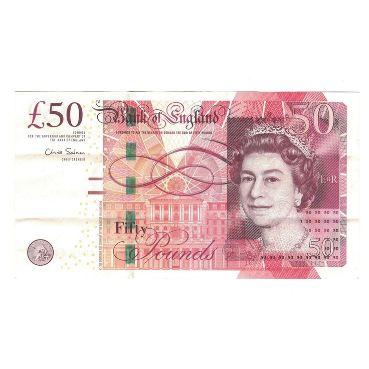 Counterfeit £50 GBP Bills