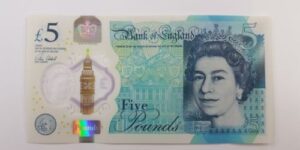 Counterfeit £5 GBP Bills