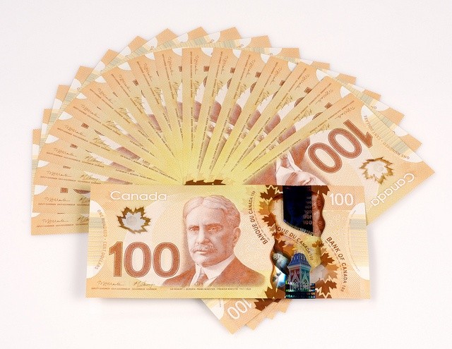 Counterfeit $100 CAD Bills